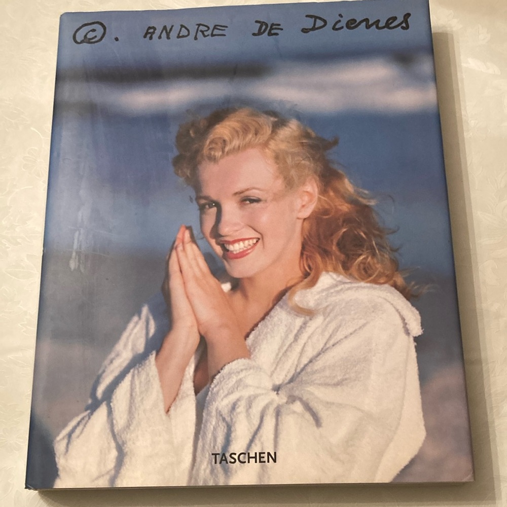 Marilyn by Andre de Dienes. A gorgeous book about the legendary Hollywood icon.